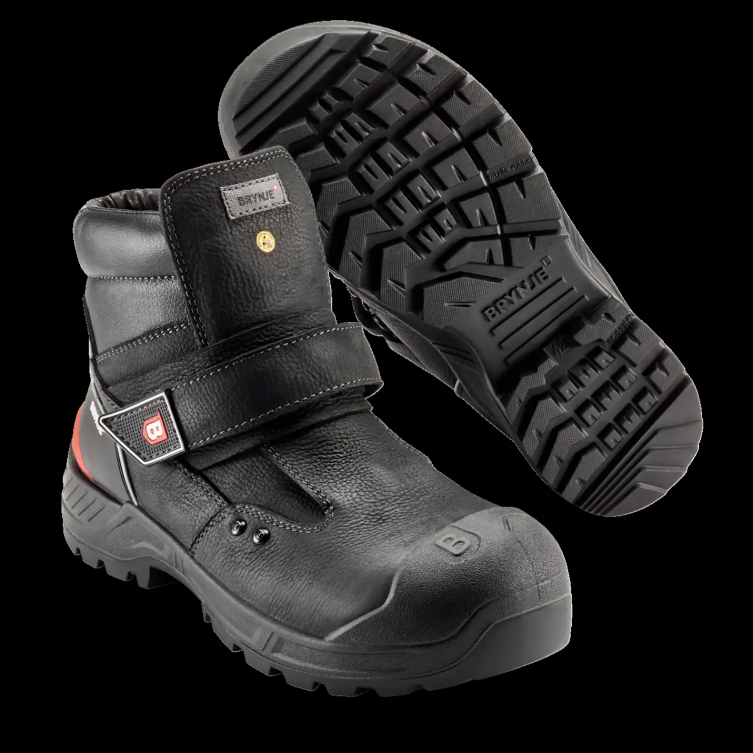 Brynje Sikkerhedssko^Welder S3 Src støvlet sort str. 42