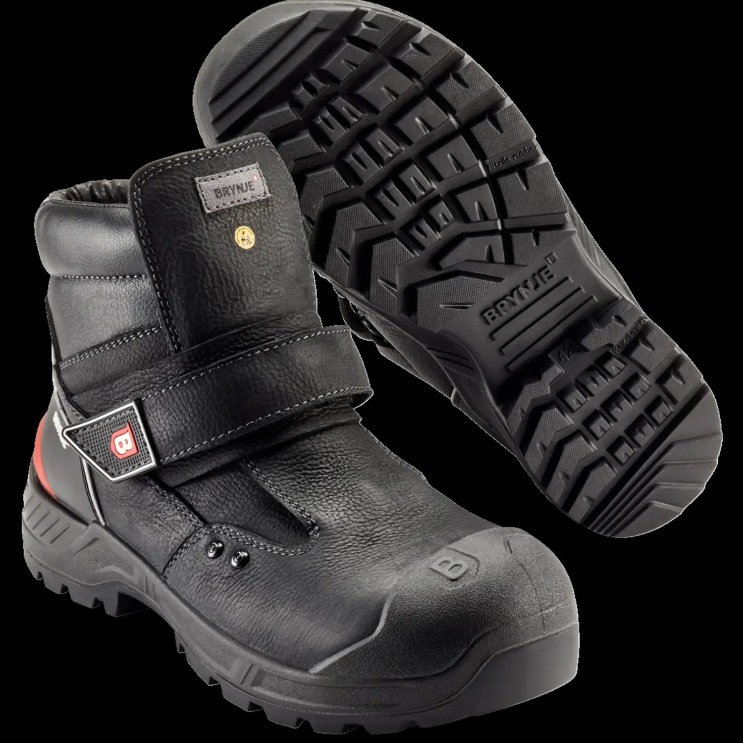 Brynje Sikkerhedssko^Welder S3 Src støvlet sort str. 42