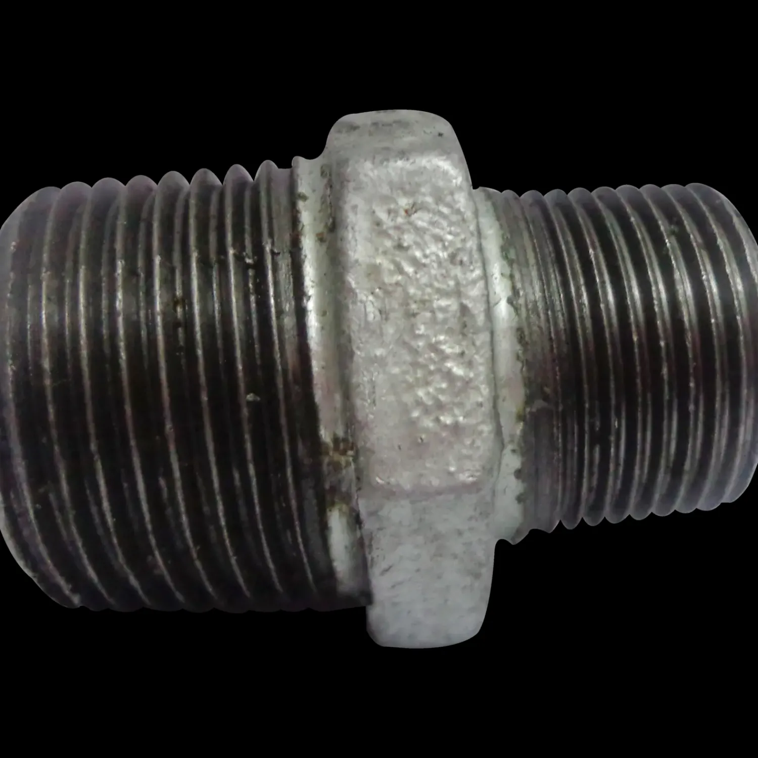 Vvs-Fittings Og Rør^Brystnippel 1/2" nr. 280 galv.