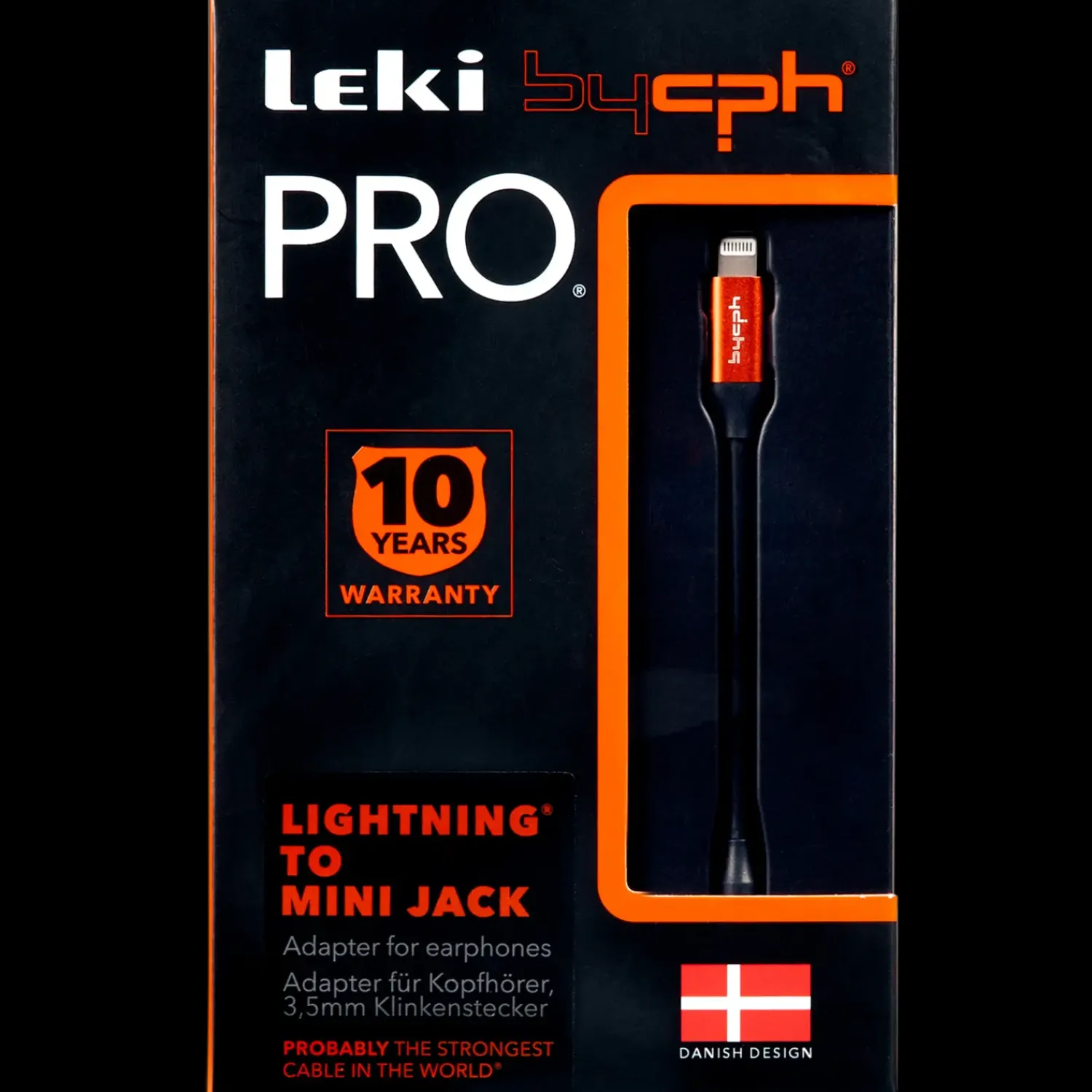 Gadgets Og Elektronik^Bycph PRO Adapter - Lightning til Mini Jack