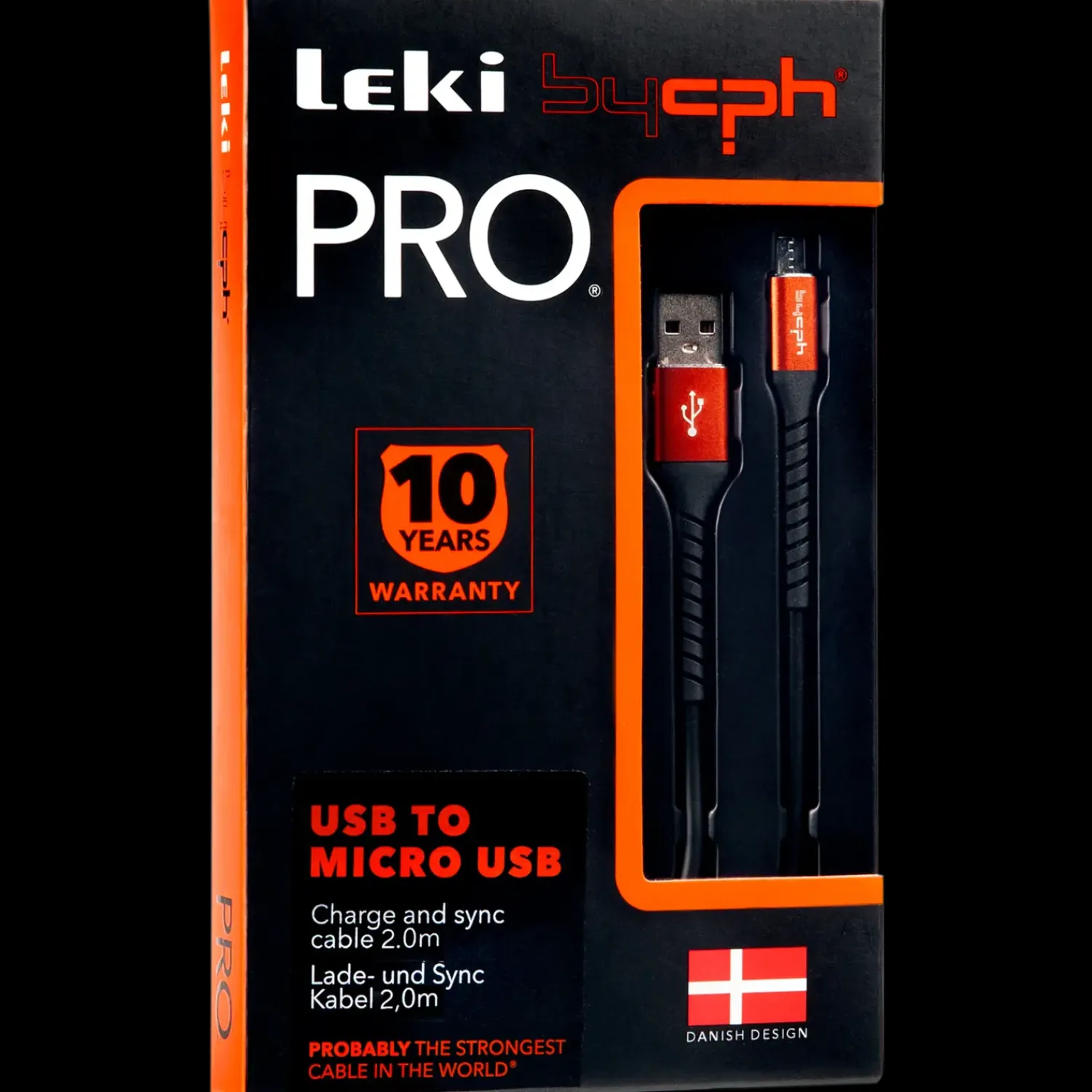 Discount Bycph PRO Kabel - USB til Micro USB 2 m