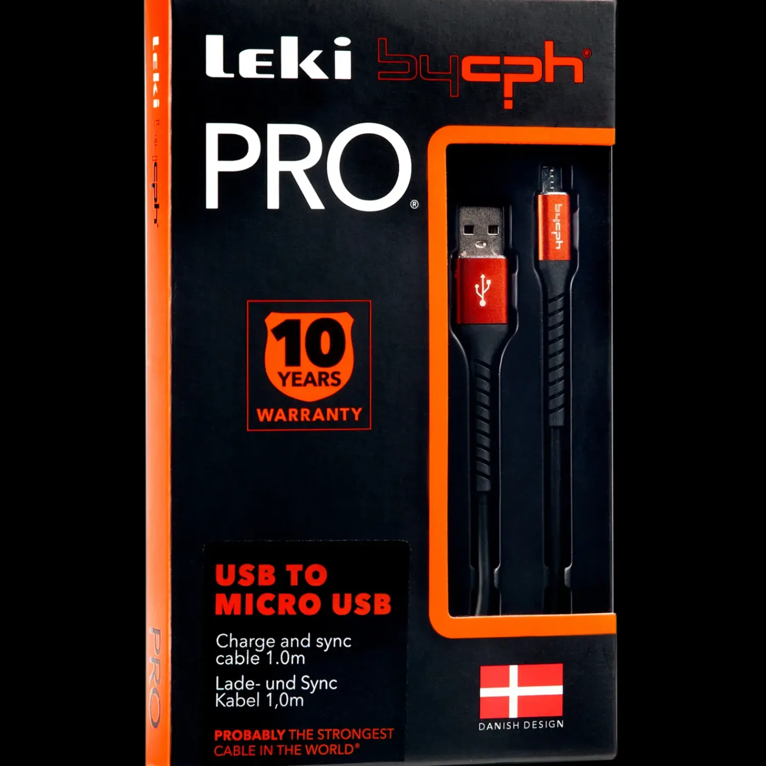 Gadgets Og Elektronik^Bycph PRO Kabel - USB til Micro USB 1 m