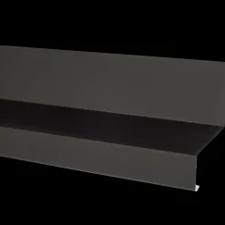 Bygtjek facadeprofil sort 25x20x45x1000 mm