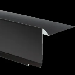 Hot Bygtjek vindskede 80x70x1000 mm sort alu