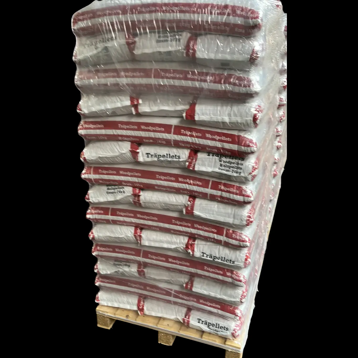 Online Calorius træpiller 6 mm - palle med 896 kg / 56 poser á 16 kg