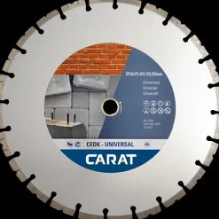 Carat Klinger Til Vinkelslibere^CEDK universal diamantklinge Ø350/25,4 mm