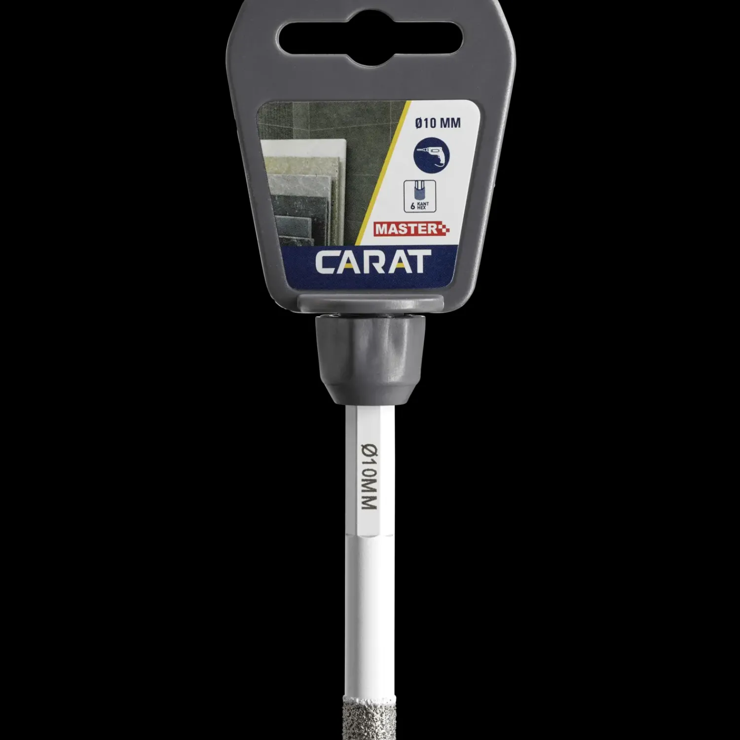 Carat Bor- Og Borsæt^Master flisebor t/boremaskine Ø10 mm