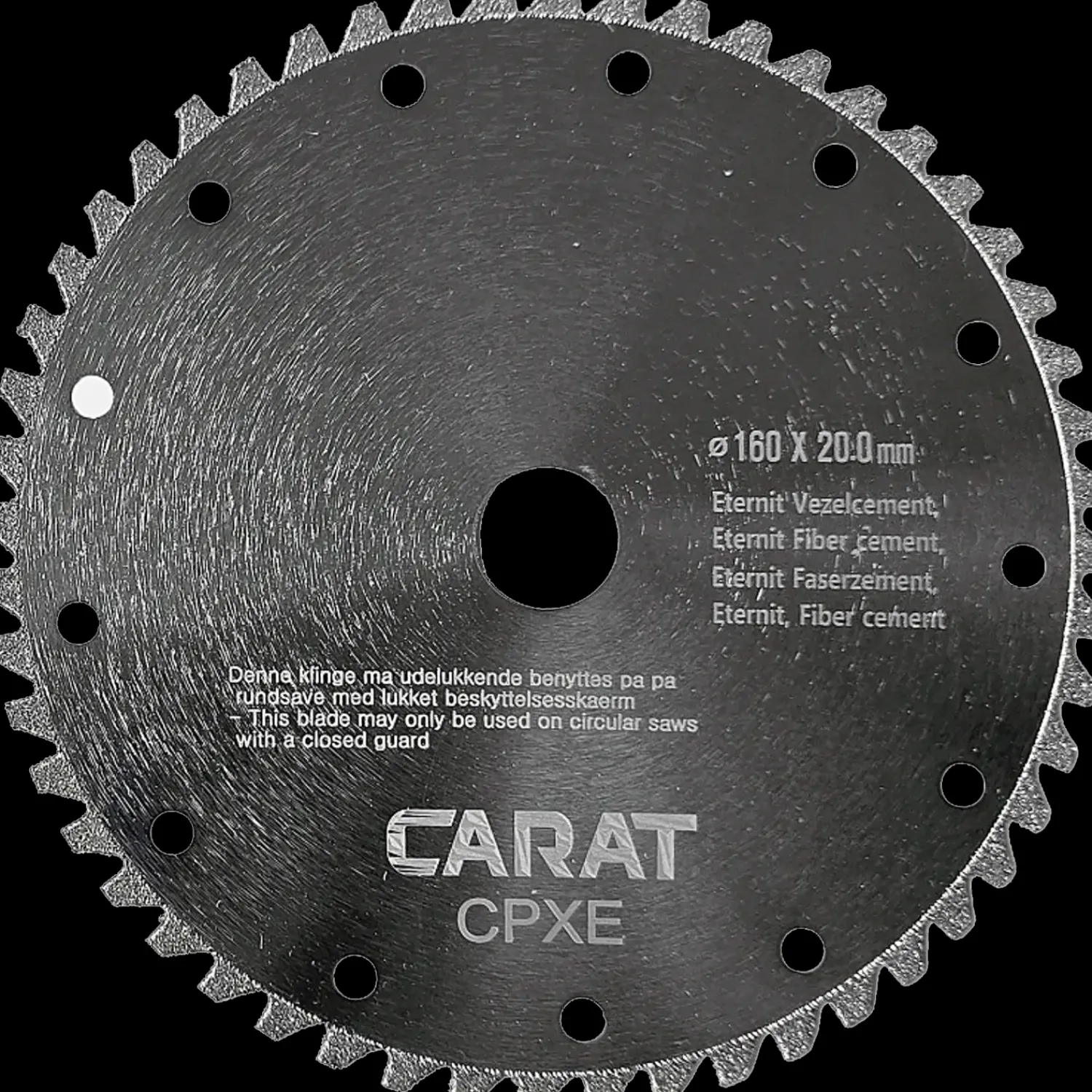 Carat Rundsavklinger^Px-Eternit 160 mm