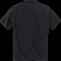 New Carhartt 106685 Midweight s/s pocket polo sort str. M