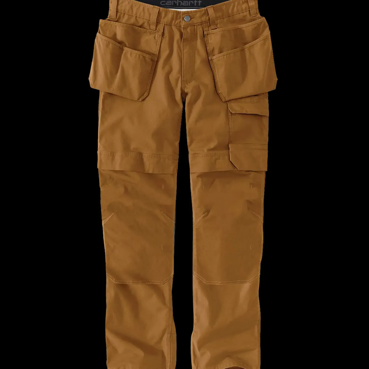 Arbejdsbukser^Carhartt 105070 steel cargo multi-pocket bukser Brun str. 36-32