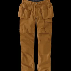 Arbejdsbukser^Carhartt 105070 steel cargo multi-pocket bukser Brun str. 36-32