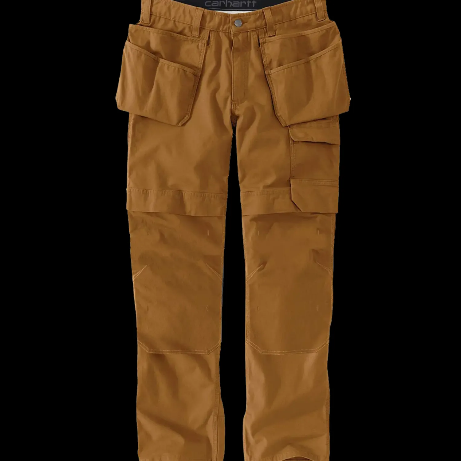 Arbejdsbukser^Carhartt 105070 steel cargo multi-pocket bukser Brun str. 36-32