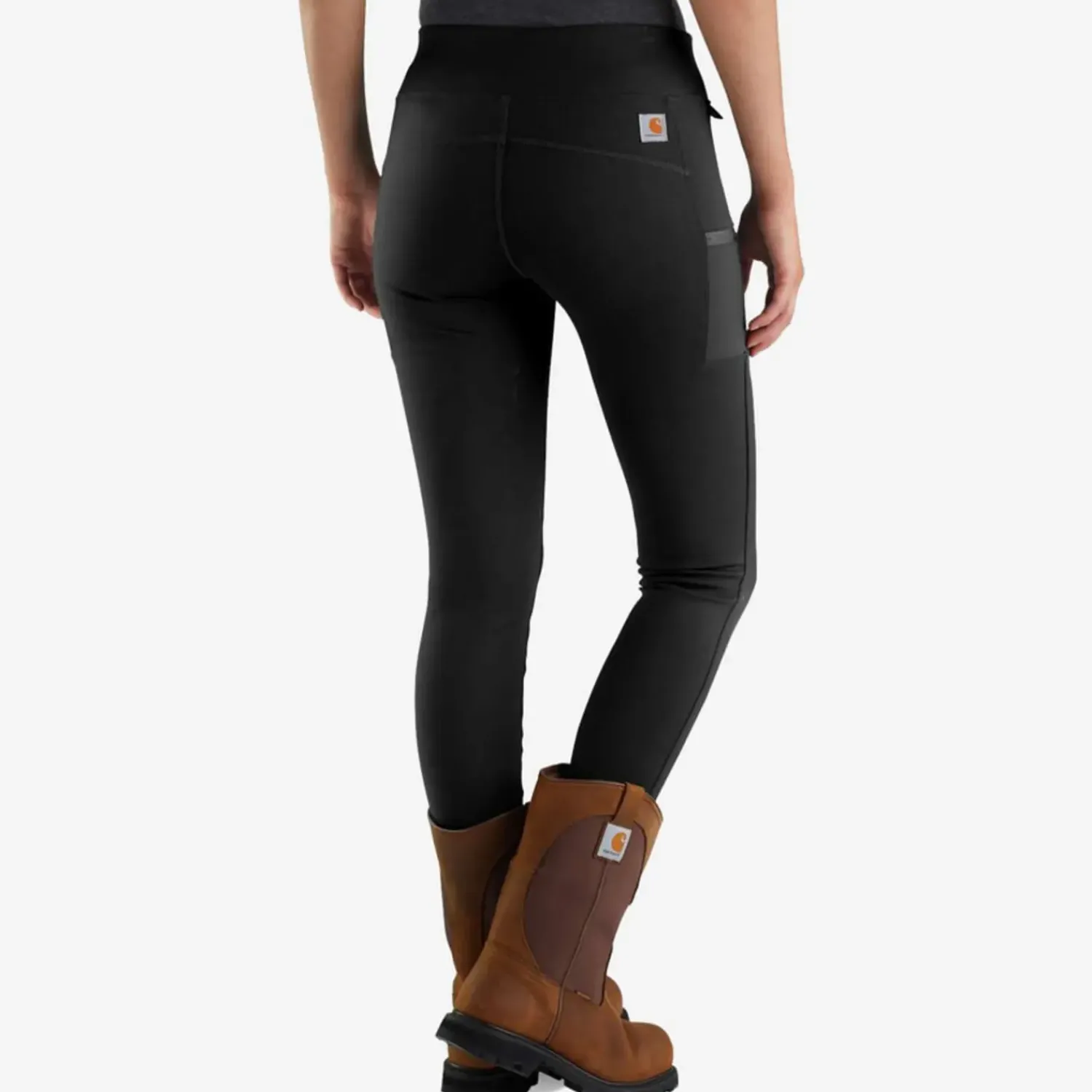 Arbejdsbukser^Carhartt Force utility dame leggings sort str. M