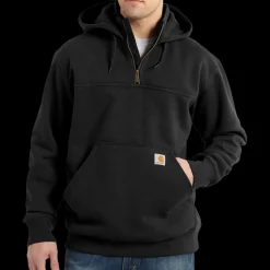 Trøjer Og Sweatshirts^Carhartt heavyweight quarter-zip sweatshirt sort str. L