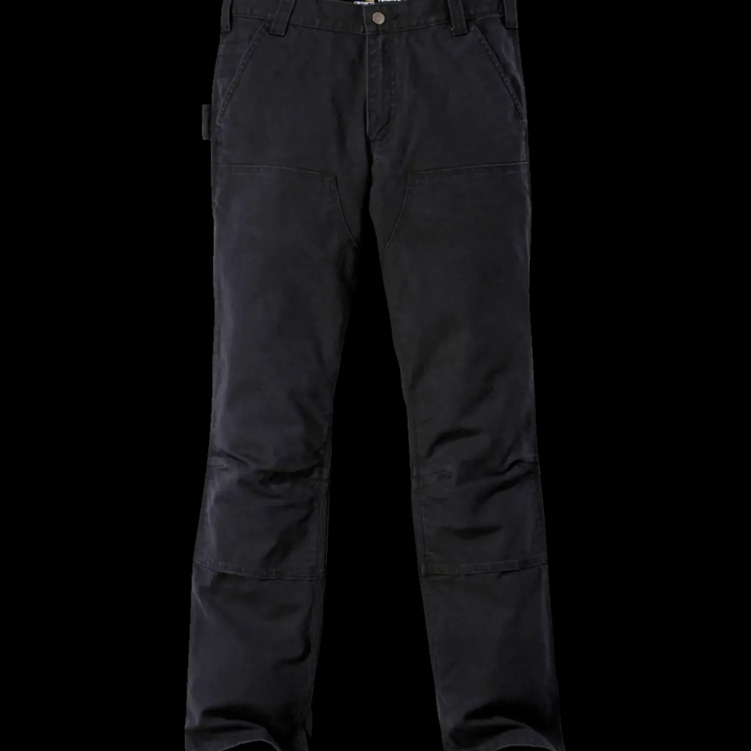 Arbejdsbukser^Carhartt Stretch Duck Double bukser sort str. 34/34