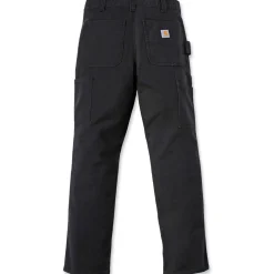 Arbejdsbukser^Carhartt Stretch Duck Double bukser sort str. 34/34