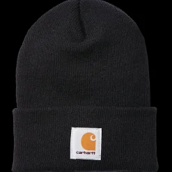 Carhartt Huer, Kasketter Mv.^strikhue med logo sort