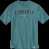 Best Carhartt T-shirt str. M blå