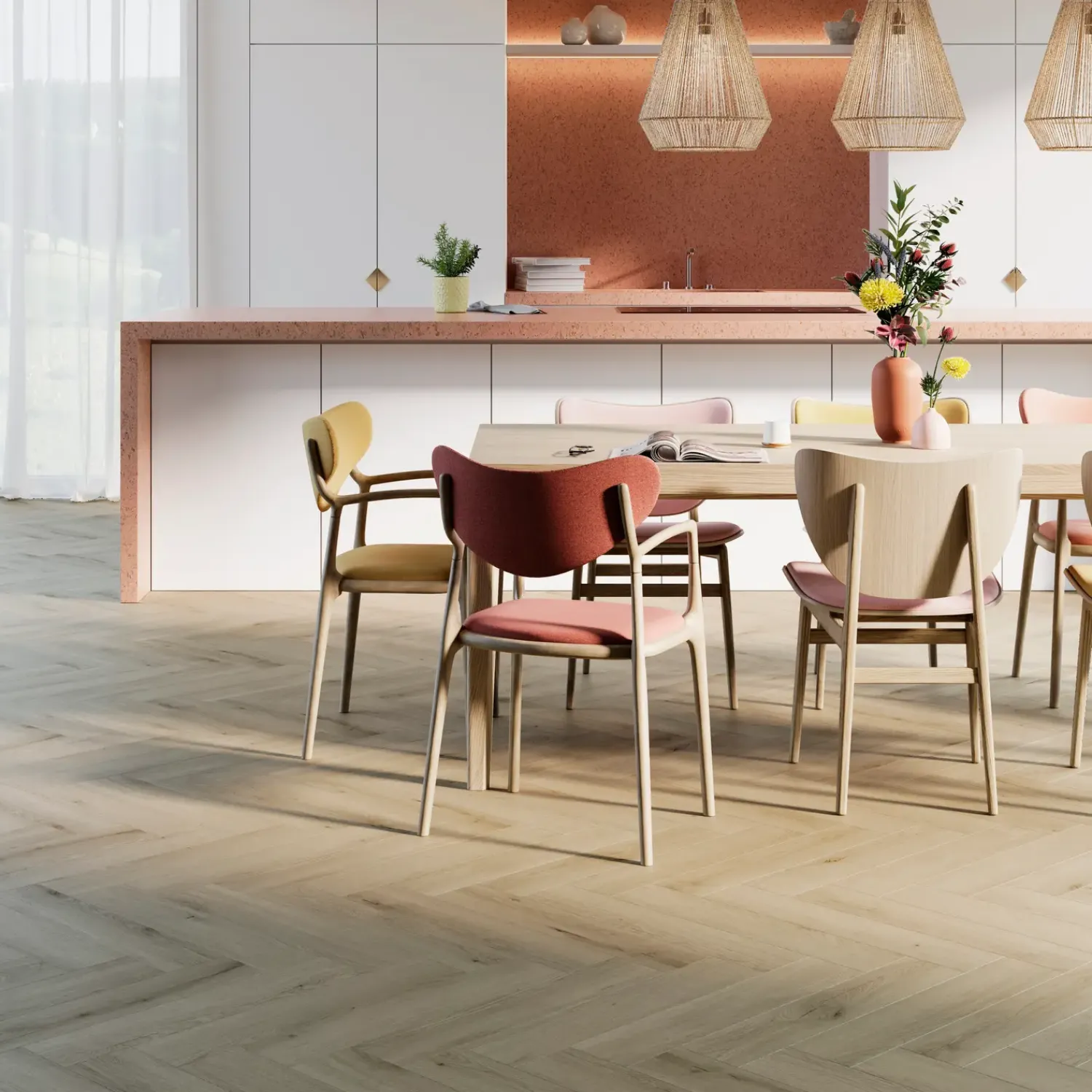 CELLO Vinylgulve^Mantaro Hay vinylgulv sildeben 5x125x625 mm