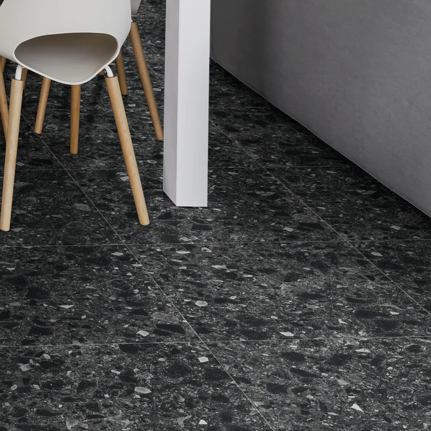 Online Ceppo di Gré carbon væg-/gulvflise 60x60 cm