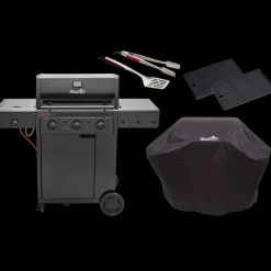 Best Char-Broil Essential 3 G gasgrill - inkl. tilbehørspakke