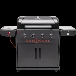 Discount Char-Broil Gas2Coal Special Edition 4 - hybridgrill (gasgrill/kulgrill) med 4 brændere