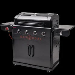 Discount Char-Broil Gas2Coal Special Edition 4 - hybridgrill (gasgrill/kulgrill) med 4 brændere