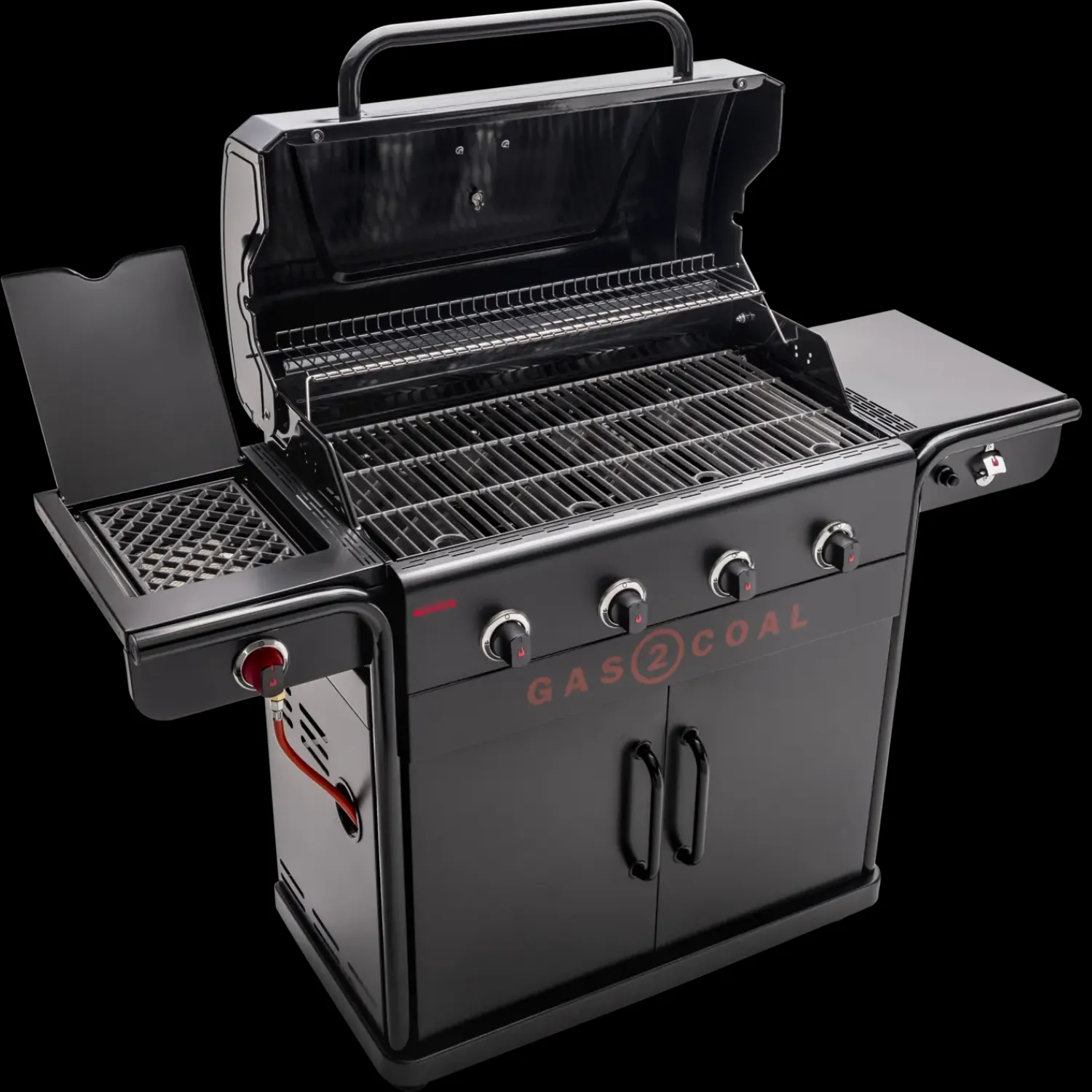 Discount Char-Broil Gas2Coal Special Edition 4 - hybridgrill (gasgrill/kulgrill) med 4 brændere