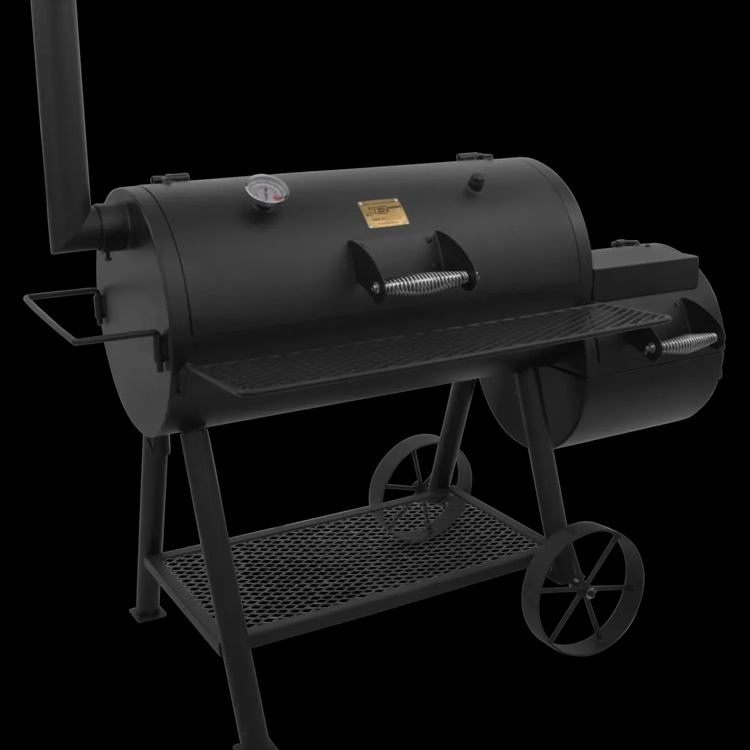 Char-Broil Rygeovne Og Pillegrill|Kulgrill^Oklahoma Joe Smoker
