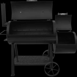 Char-Broil Rygeovne Og Pillegrill|Kulgrill^Oklahoma Joe Smoker