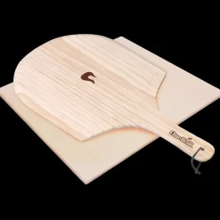 Char-Broil pizzasten 40x35 cm med spade