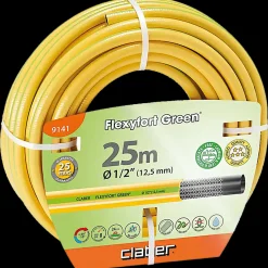 Havevanding^Claber Flexyfort Green vandslange gul 1/2" 25 m