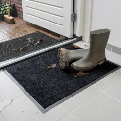 Outlet Clean Carpet Twist dørmåtte 8 mm x 60x90 cm sort