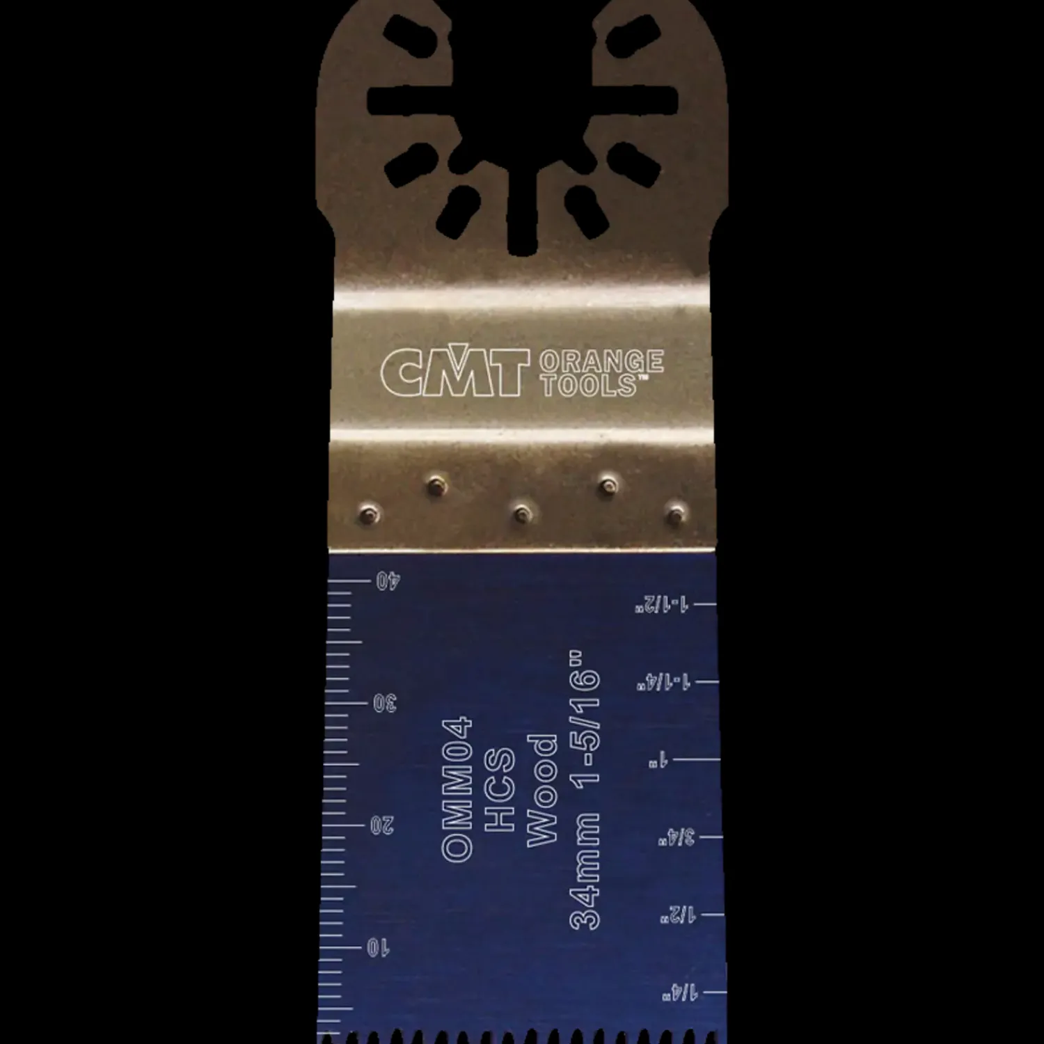 CMT multicutterklinge 34x40 mm træ og plastik