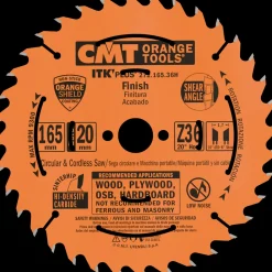 CMT Rundsavklinger^savklinge ITK-Plus 165x1,7x20 Z36W