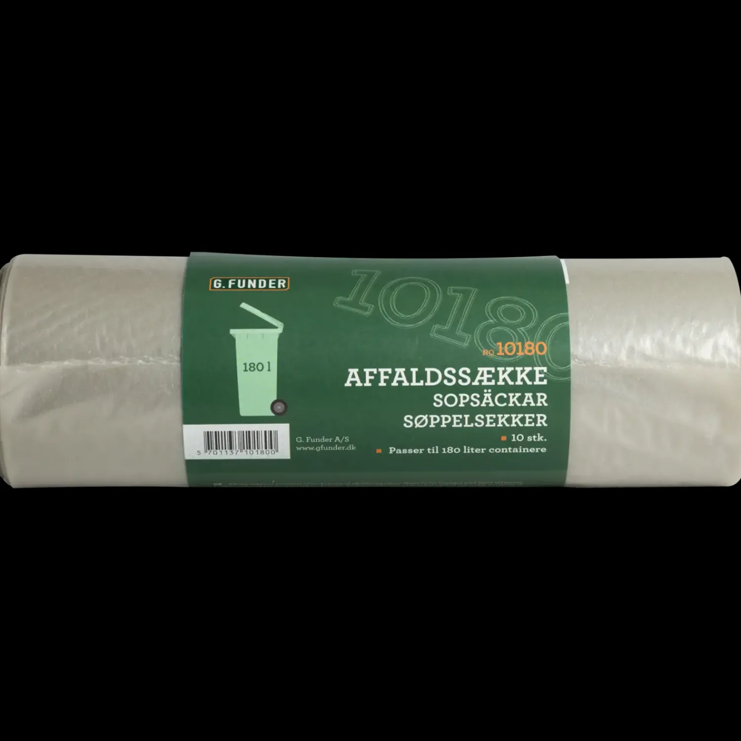 Affaldssortering|Tilbehør Til Kontor Og Værksted^Container affaldssække 140 L standard