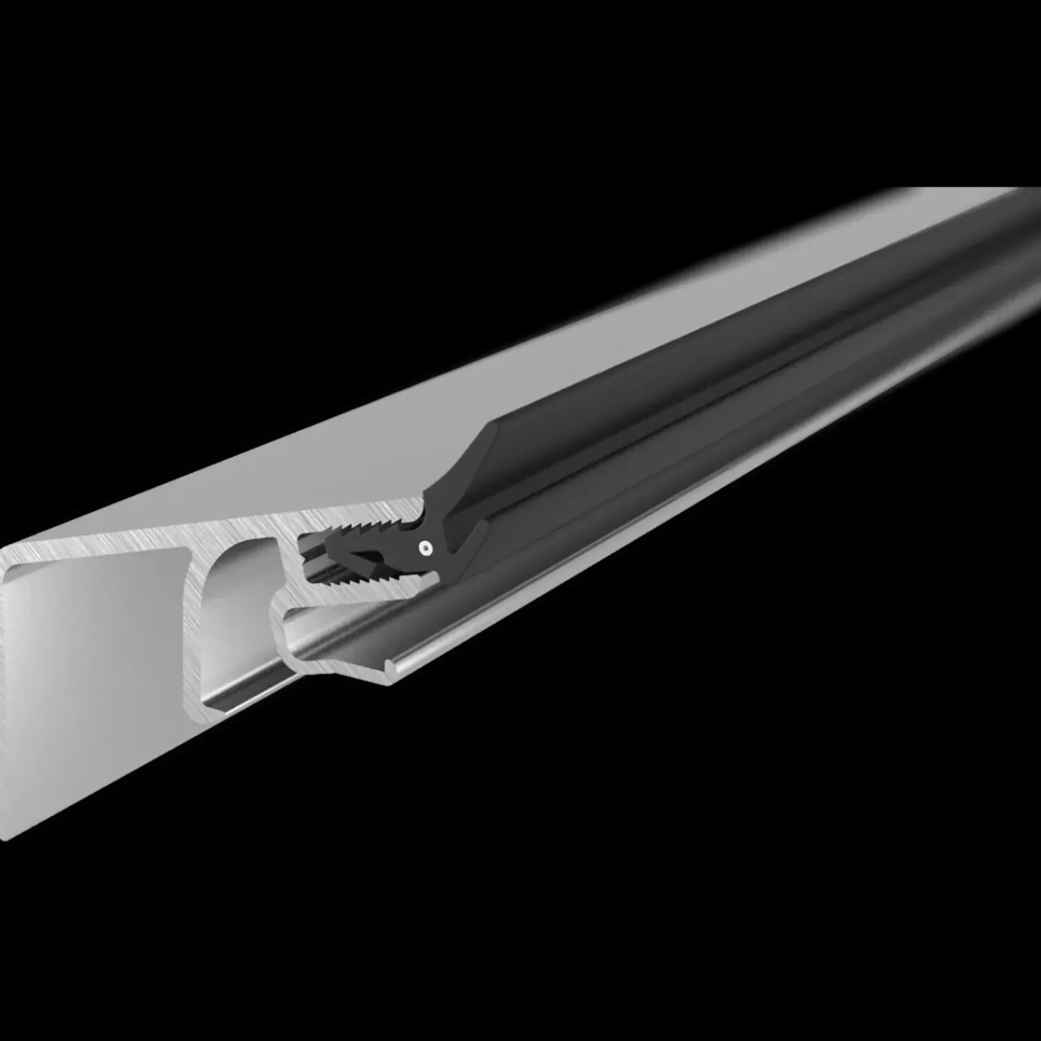 Hot Dafa vinduesbundliste alu-com 16x23,5 mm elox 6 m