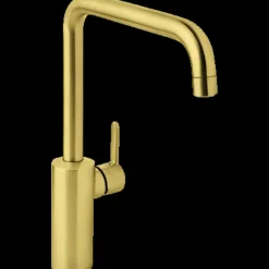 Hot Damixa silhouet køkkenarmatur børstet messing