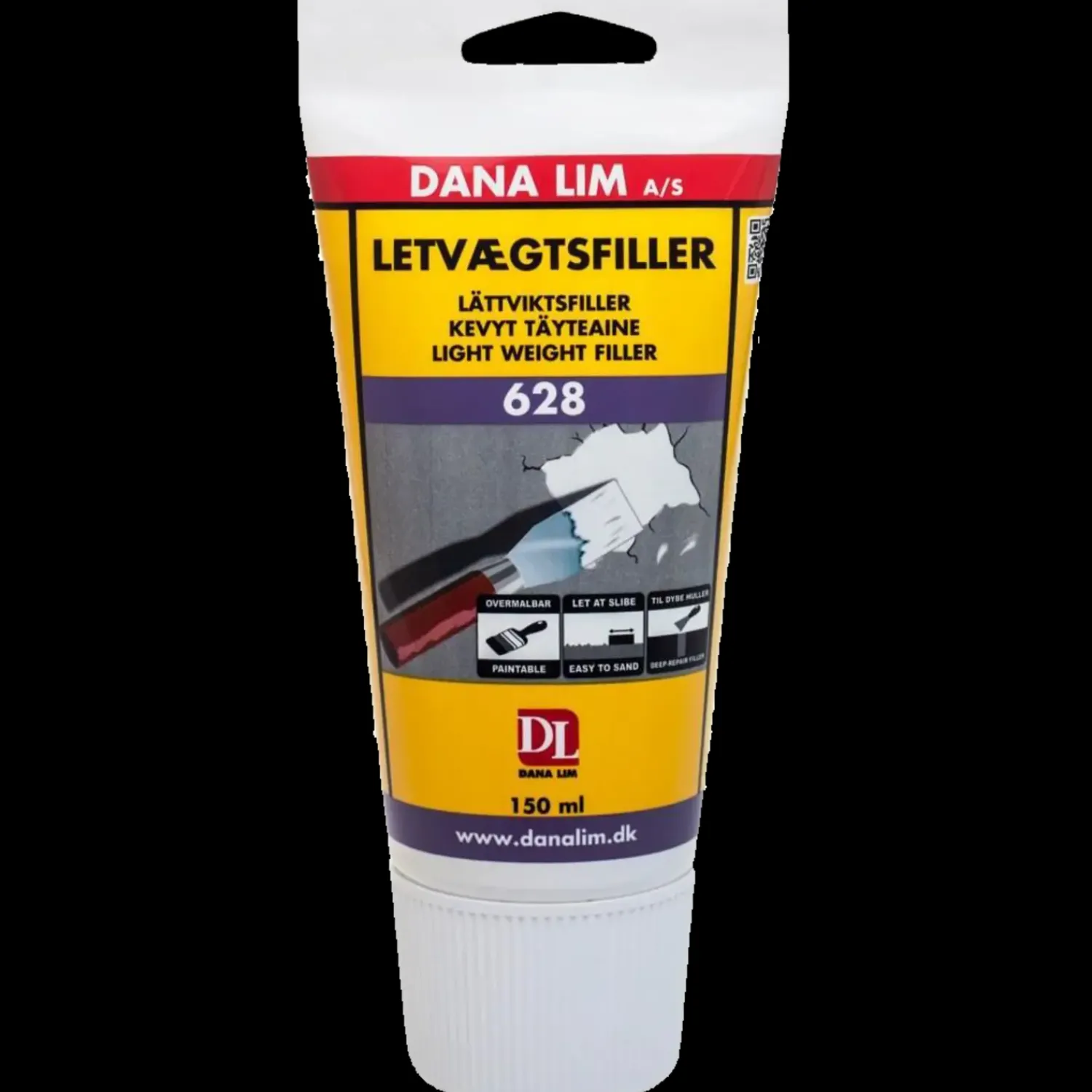 Dana Lim Filler^Dana letvægtsfiller 628 hvid 150 ml