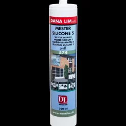 Dana Lim Fugemasse^Dana mestersilicone 574 hvid 300 ml