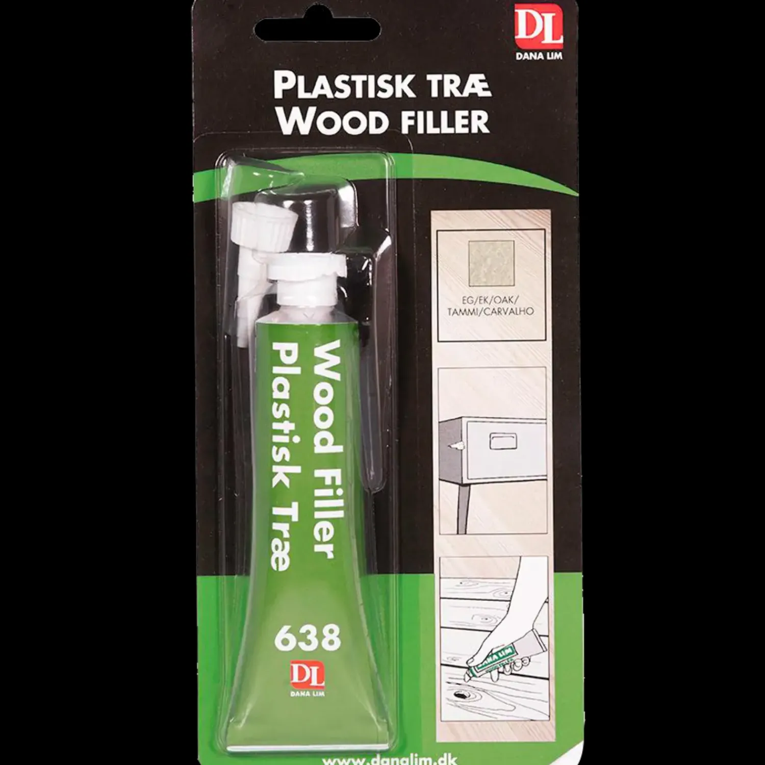 Dana Lim Filler^Dana plastik træ 638 eg 75 ml