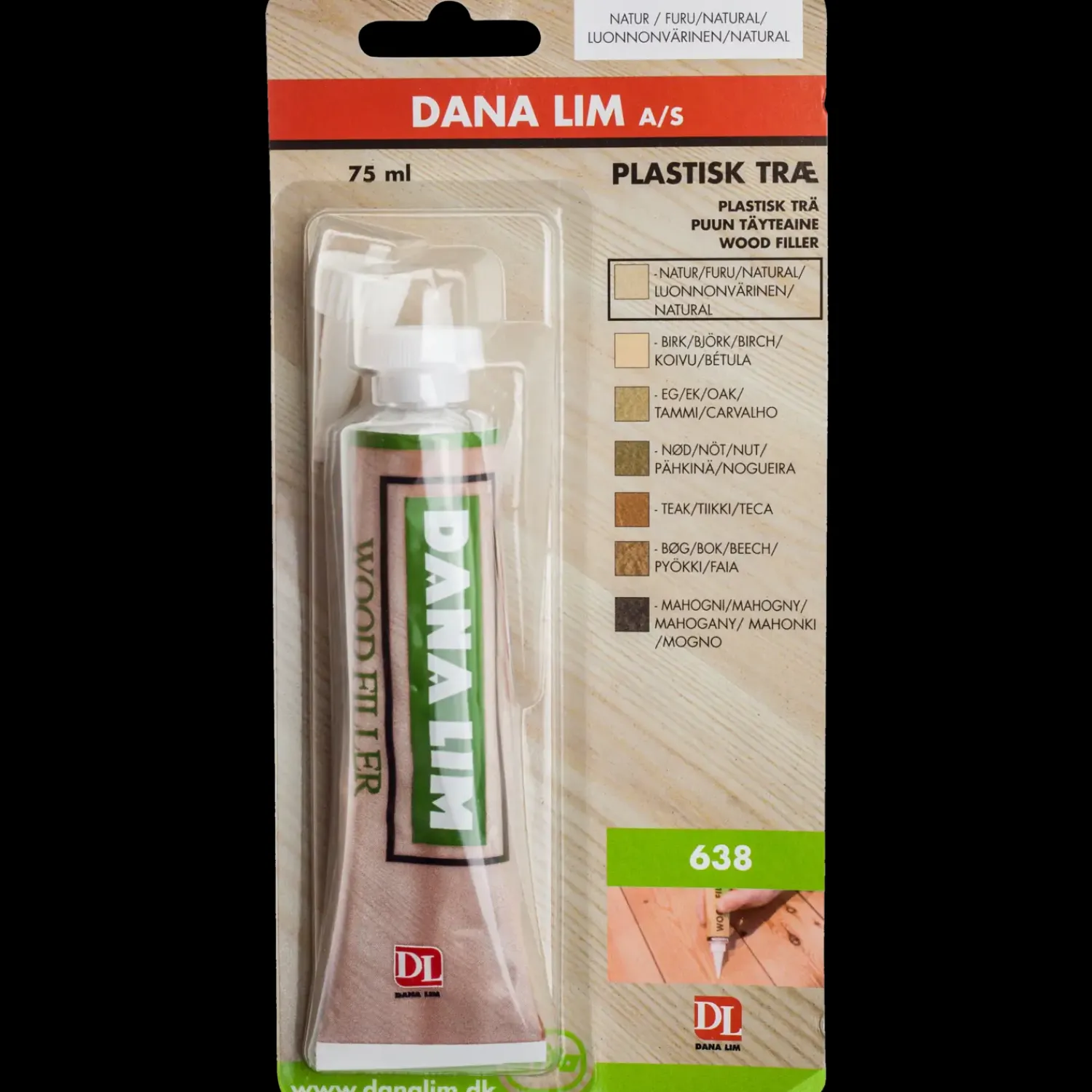 Discount Dana Lim Dana plastik træ 638 natur 75 ml