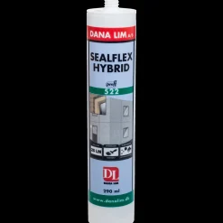 Dana Lim Fugemasse^Dana Proff sealflex hybrid 522 sort 290 ml