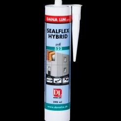 Dana Lim Fugemasse^Dana Proff sealflex hybrid 522 hvid 290 ml