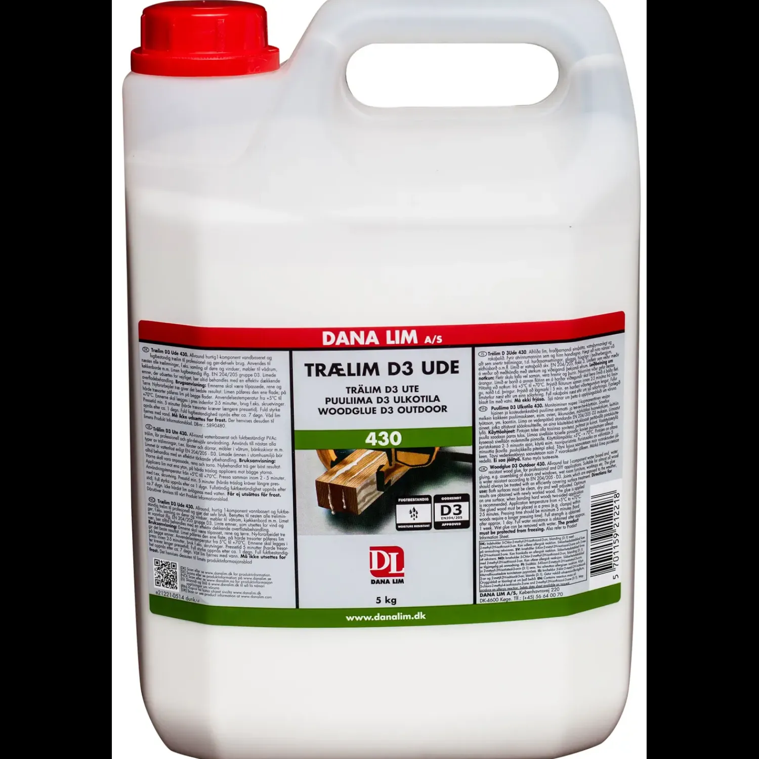 Dana Lim Dana trælim D3 ude 430 750 ml