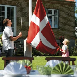 Outlet Danomast flangstang 8 meter med knop, line og lineholder