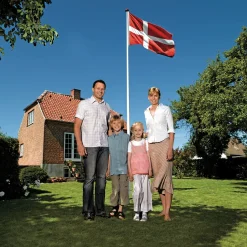 Danomast Flagstænger Og Tilbehør^glasfiber flagstang inkl. flag og montering