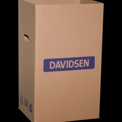 Affaldssortering|Tilbehør Til Kontor Og Værksted^Davidsen affaldsspand i pap 370x282x628 mm