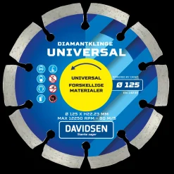 Best Davidsen diamantklinge universal Ø125 mm