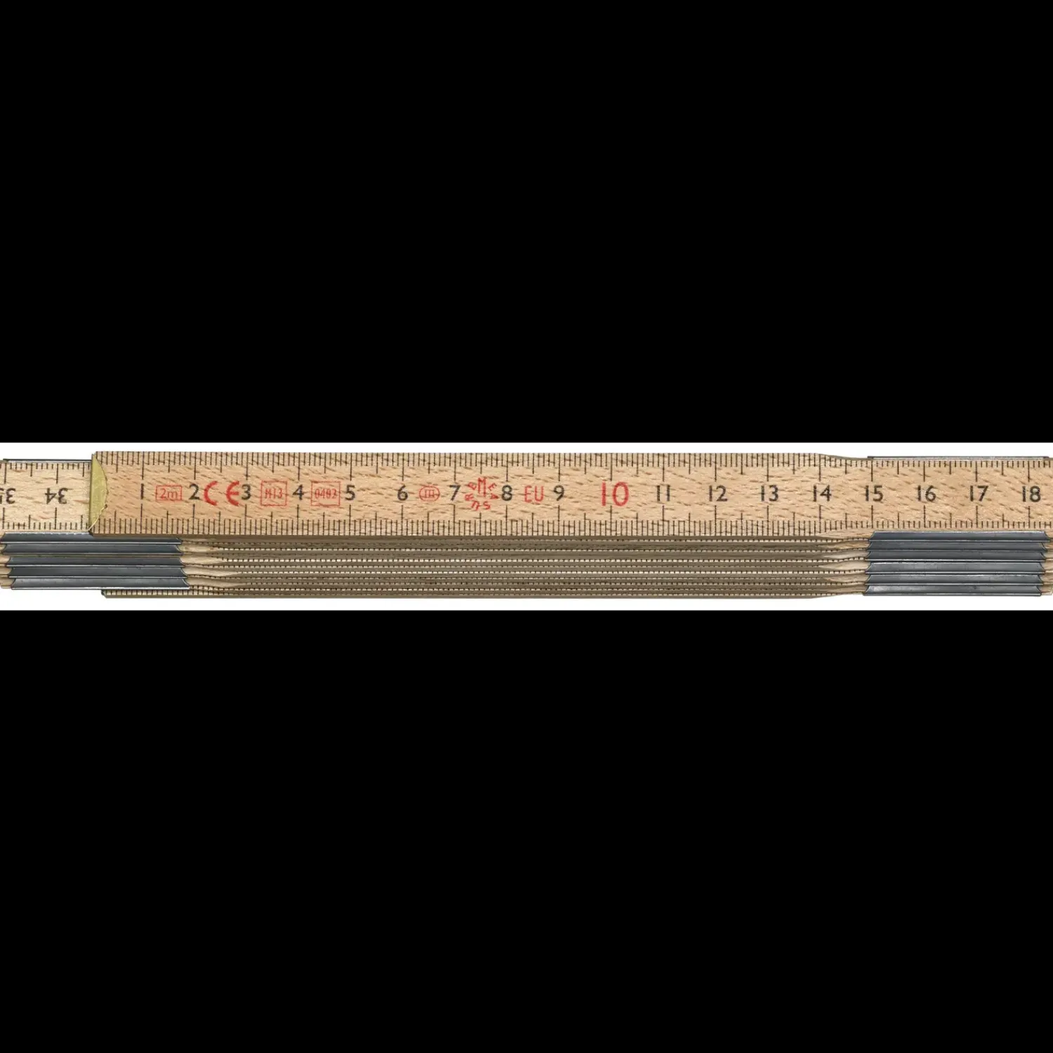 Davidsen Måleværktøj Og Opmærkning^meterstok 12-Led 2 m